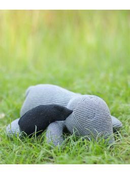 PLUCHI - Sleepy Dog Cotton Knitted Stuffed Soft Toy