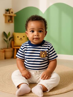 MINI KLUB - Solid White Trouser