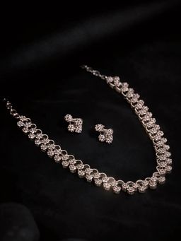 Vosgi - Heritage Gold-Plated Necklace and Earrings