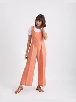 Gatsby Collection - Peach Play Jumpsuit
