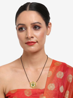 Ruby Raang Studio - Dusk Dew Kundan Mangalsutra