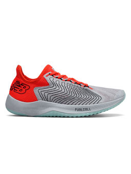 New Balance - Men Rebell Norway Spruce Running Shoes Off White