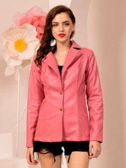Tandul - Pink Powerful Bossy Look Blazer