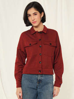 Tandul - Brown Polyester Jacket