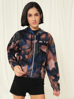 Tandul - Multi-Color Polyester Jacket