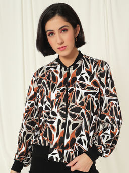 Tandul - White Polyester Jacket