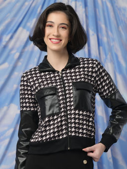 Tandul - Stylish Black And White Jacket