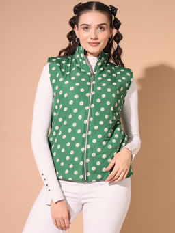 Tandul - Green Polyester Jacket