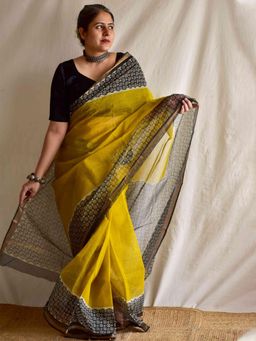 Sundarii - Women Green Neerali Kota Doria Saree