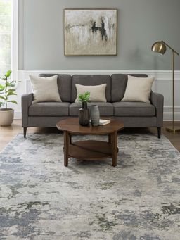 OBSESSIONS - Multi-Color Abstract Polyester Carpet ideal for Living room and Bedroom