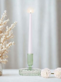 Haus & Kinder - Glass Candle Holder Moonveil Jade