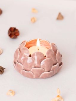Haus & Kinder - Blush Artichoke Tea Light Holder