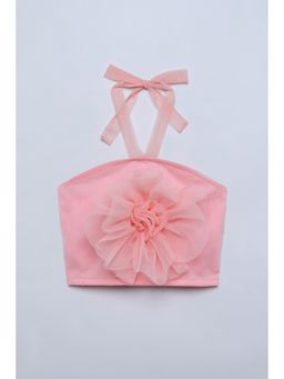 Taffy - Polyester Peach Solid Top