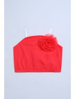 Taffy - Polyester Coral Solid Top