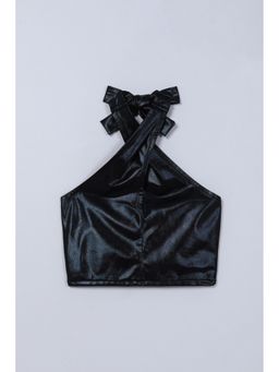 Taffy - Polyester Black Solid Top