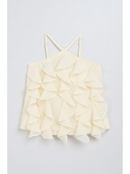 Taffy - Polyester Cream Solid Top