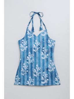 Taffy - Cotton Blue Tie & Dye Top