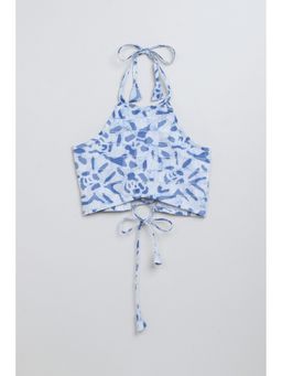 Taffy - Cotton White Checks Top