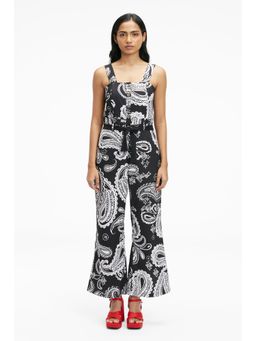 TERRA LUNA - Women's Elara 100% Linen Jumpsuit with Belt (Set of 2)