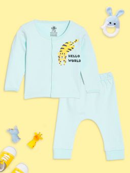 The Mom Store - Hello World Infant Top & Bottom (Set of 2)
