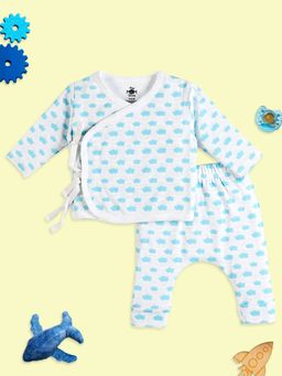 The Mom Store - Happy Cloud Infant Top & Bottom (Set of 2)