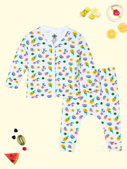 The Mom Store - Berry Bites Newborn & Infant Top & Pajama (Set of 2)