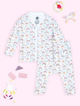 The Mom Store - Rainbow Land Newborn & Infant Top & Pajama (Set of 2)