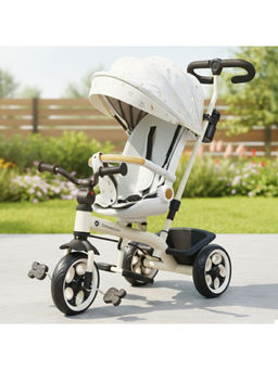 StarAndDaisy - Kids Cycle for Boy & Girl/Tricycle with EVA Wheels (White) ( 2-5 Years)