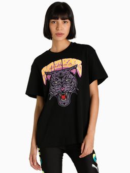 Puma - Mod Graphic 2 Women Black T-shirt