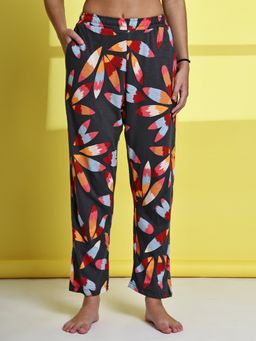 TAG 7 - Grey Flower Printed Pyjama