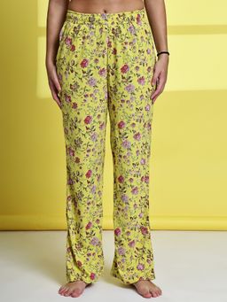 TAG 7 - Yellow Floral Printed Pyjama