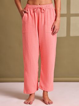 TAG 7 - Pink Double Cloth Cotton Pyjama