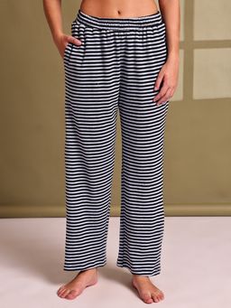 TAG 7 - Black White Striped Pyjama