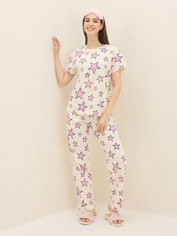 Sweet Dreams - Womens Printed Nightsuit