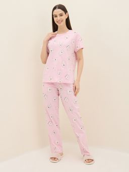 Sweet Dreams - Womens Animal Printed Nightsuit
