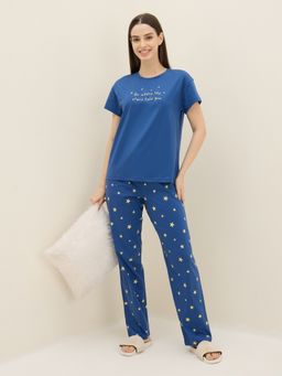 Sweet Dreams - Womens Solid Nightsuit