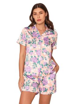 Bonjour - Womens Printed Night Suit