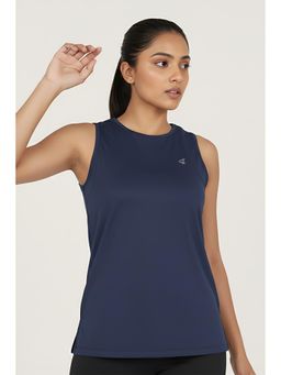 Zivame - Zelocity Quick Dry Relaxed Tank Top - Naval Academy