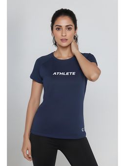 Zivame - Zelocity Quick Dry Relaxed T-Shirt - Naval Academy