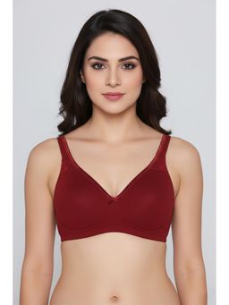 Zivame - Double Layered Non Wired 3/4Th Coverage T-shirt Bra - Red Dahlia