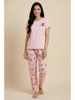 Zivame - Toy Story Knit Poly Nightsuit - Crystal Rose