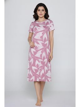 Zivame - Knit Cotton Sleep Dress - Polignac