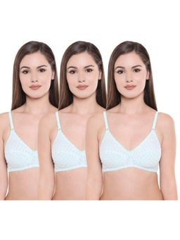 Bodycare - Pack of 3 Perfect Coverage Bra In Sky Colour