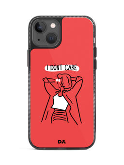 DailyObjects - I Don't Care Stride 2.0 Case Cover For iPhone 13-6.1-inch