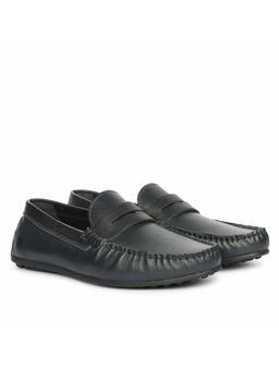 Saint G - Mens Navy Genuine Leather Loafers
