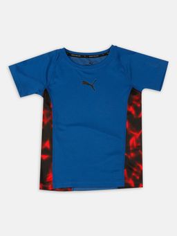Puma - Active Cell Graphic Boys Blue T-shirt