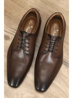 Louis Philippe - Brown Lace Up Shoes