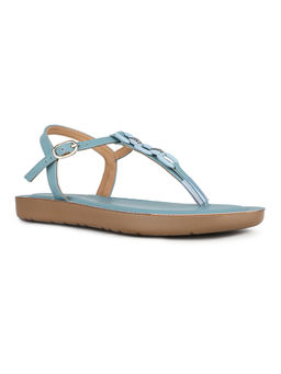 Inc.5 - Women Blue Solid Sandals