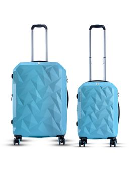 it luggage - Ice Cap Blue Set of 2 24-20 Inches Expandable Hardsided TSA Luggage Trolley
