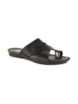 Bata - Solid Black Sandals